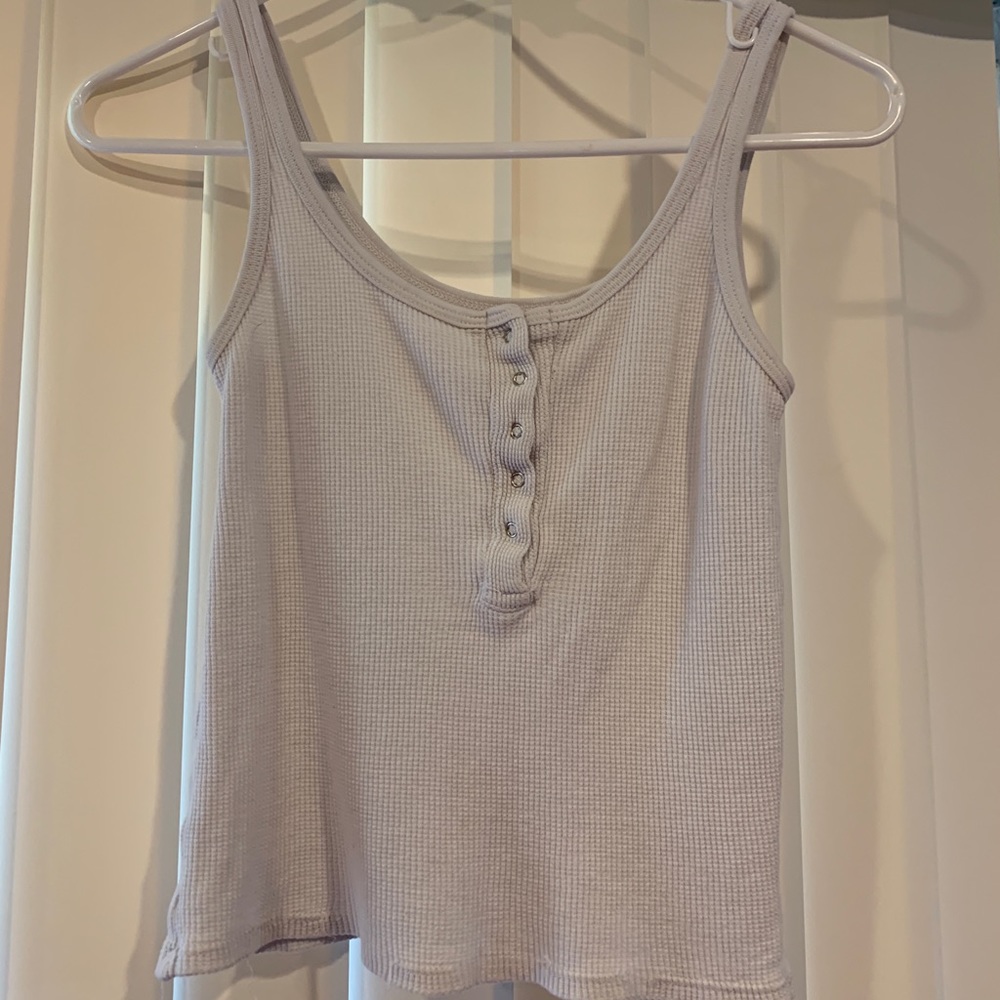 White tank top